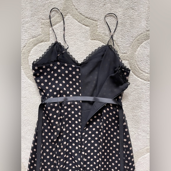 Vintage silk polka dot summer dress - Picture 7 of 7